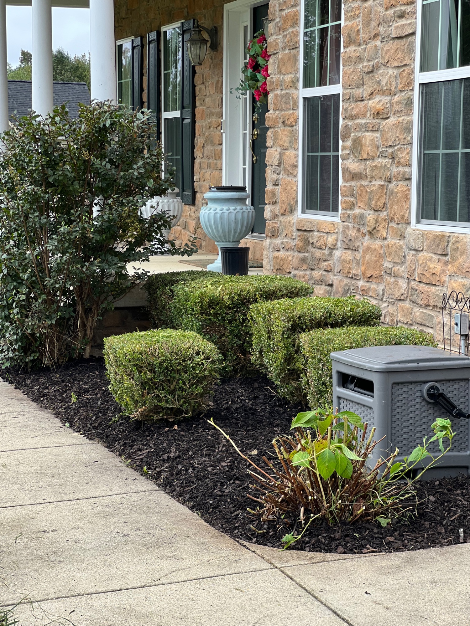 Mulch rehab