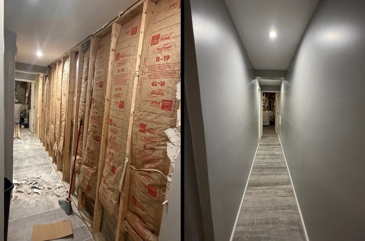 Basement Finishing post flood